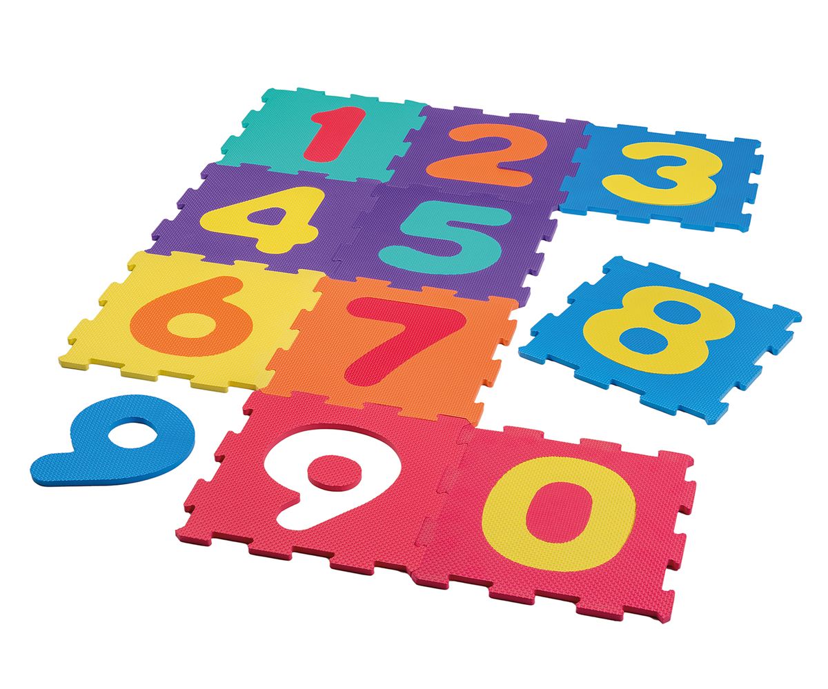 Happy People Number Puzzle Mat 10pc