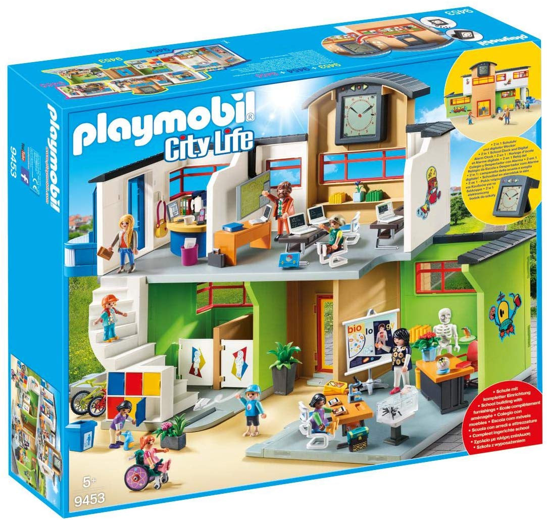 Playmobil City Life 9453 Furnished School Buildin