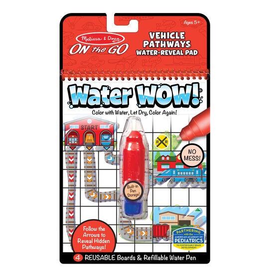 Melissa & Doug Water Wow Vehicle Pathways