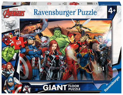Marvel Avengers 60pc Giant Floor Jigsaw Puzzle