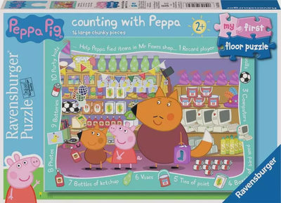 Peppa Pig Counting With Peppa  16pc Floor Jigsaw Puzzle