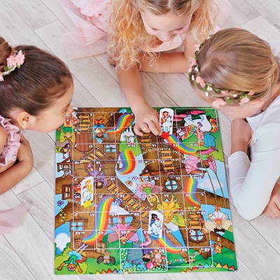 Orchard Toys Fairy Snakes And Ladders And Ludo