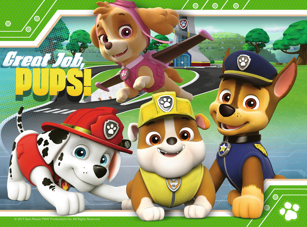 Paw Patrol 4 In a box Jigsaw Puzzle