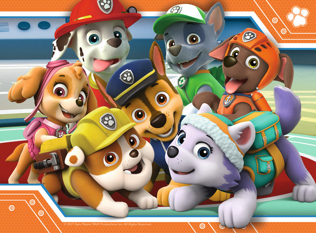 Paw Patrol 4 In a box Jigsaw Puzzle