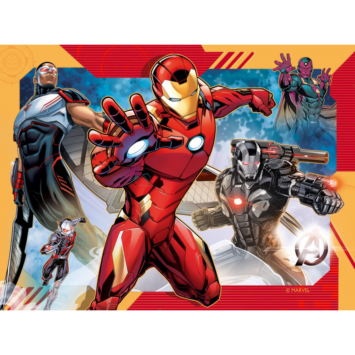 Marvel Avengers 4 In A Box Jigsaw Puzzle