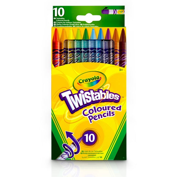 Crayola Twistables Coloured Pencils 10pk