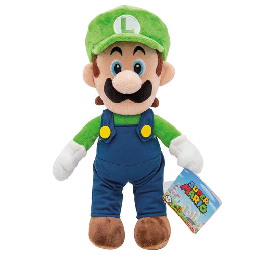 Super Mario 30cm Soft Toy Luigi