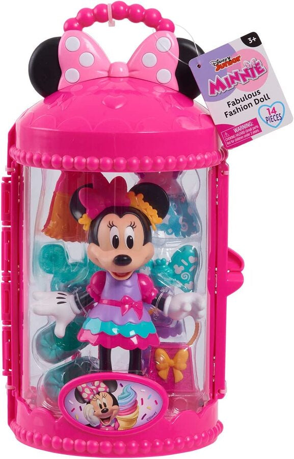 Minnie Mouse Sweet Party Fashion Doll And Accessories
