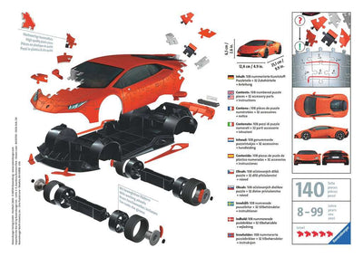Ravensburger Lamborghini Huracan EVO 3D Jigsaw Puzzle