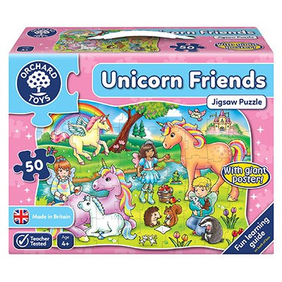 Orchard Toys Unicorn Friends Jigsaw Puzzle With Poster