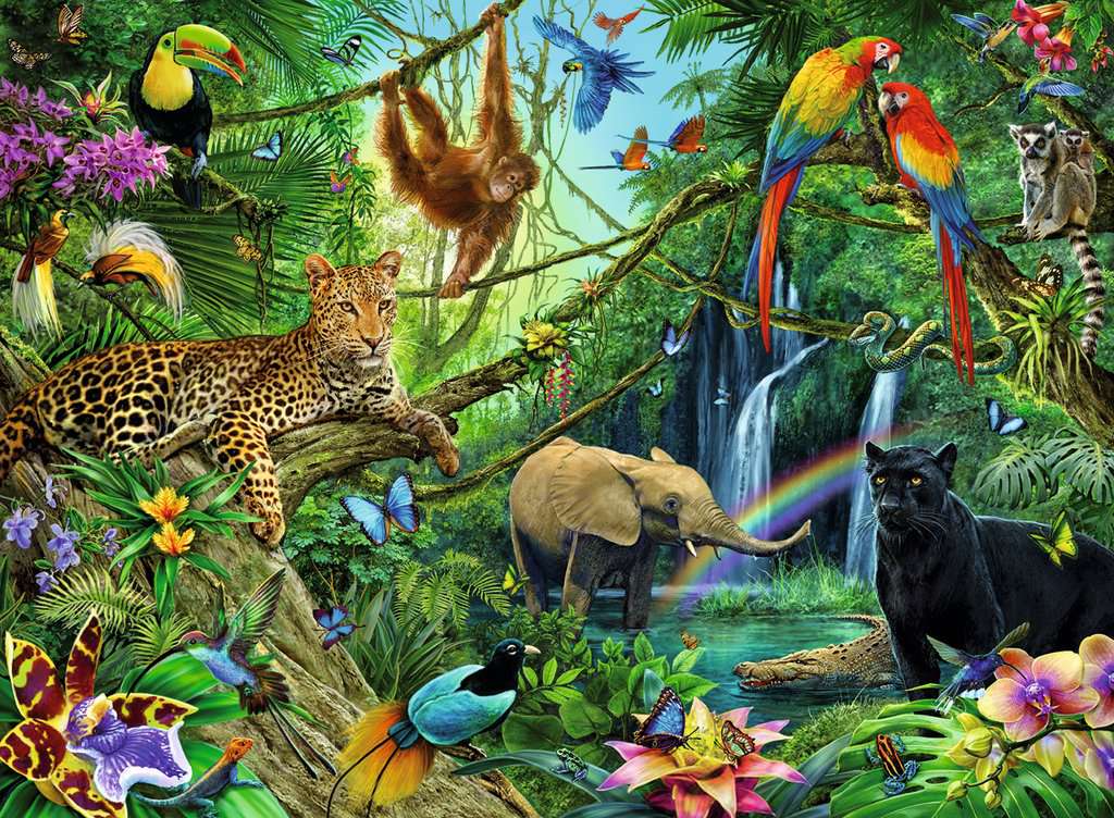 Ravensburger Jungle 200pc XXL Jigsaw Puzzle