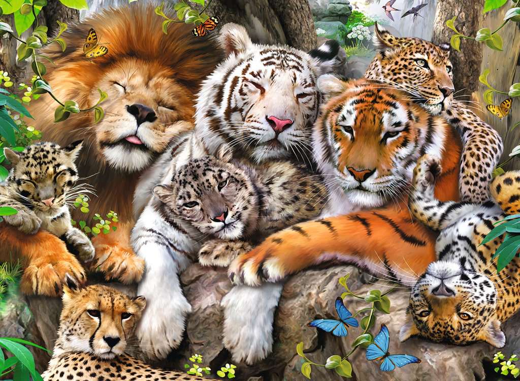 Ravensburger Big Cat Nap 200pc Jigsaw Puzzle
