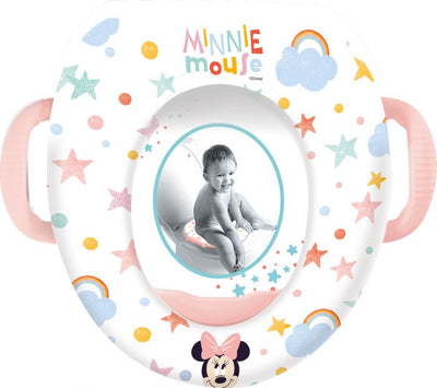 Minnie Mouse Baby Soft Potty Trainer Seat With Handles