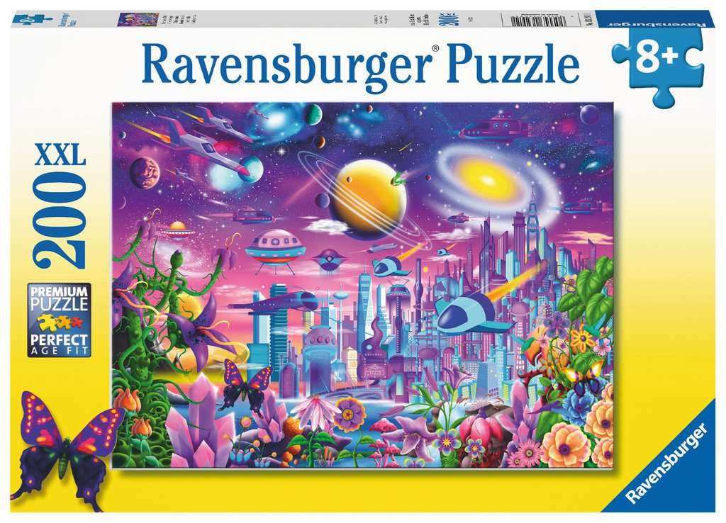 Ravensburger Cosmic City 200pc Jigsaw Puzzle