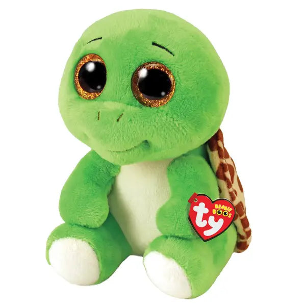 TY Turbo Turtle Beanie Boo Soft Toy