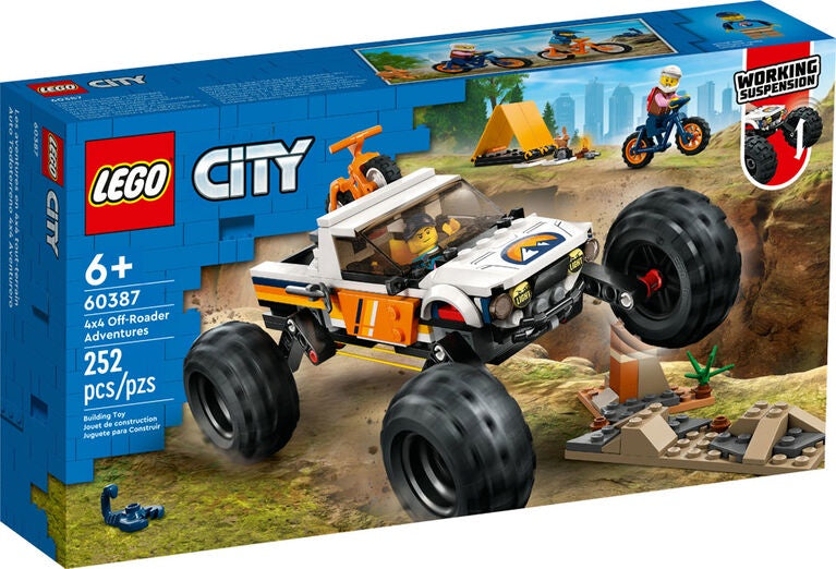 Lego City 60387 4 x 4 Off Roader Adventures