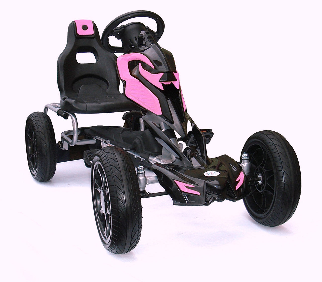 Kayto EVA Wheel Large Go Kart Pink 4-8 Years