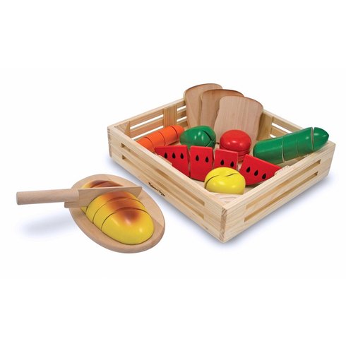 Melissa & Doug Wooden Cutting Food