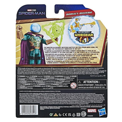 SpiderMan 6" Figure Marvel's Mysterio With Web Gear Accessory