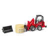 Bruder Schaffer Compact Loader And Bale Grab