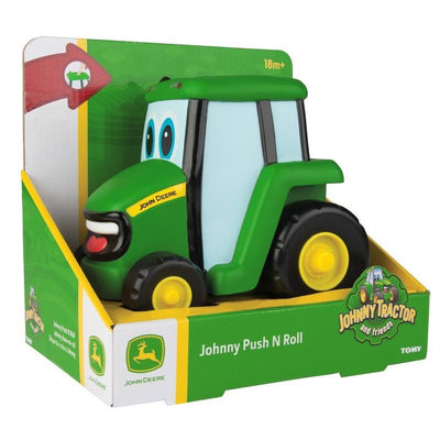 Tomy John Deere Push N Roll Johnny Tractor