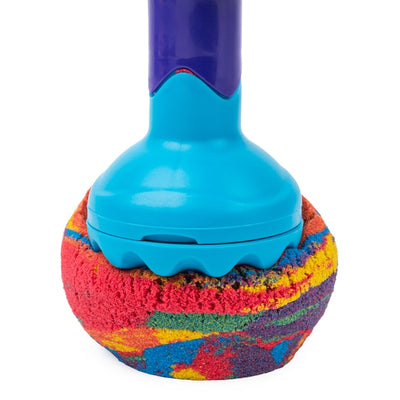 Kinetic Sand Rainbow Mix Set With Three Colours And 6 Tools