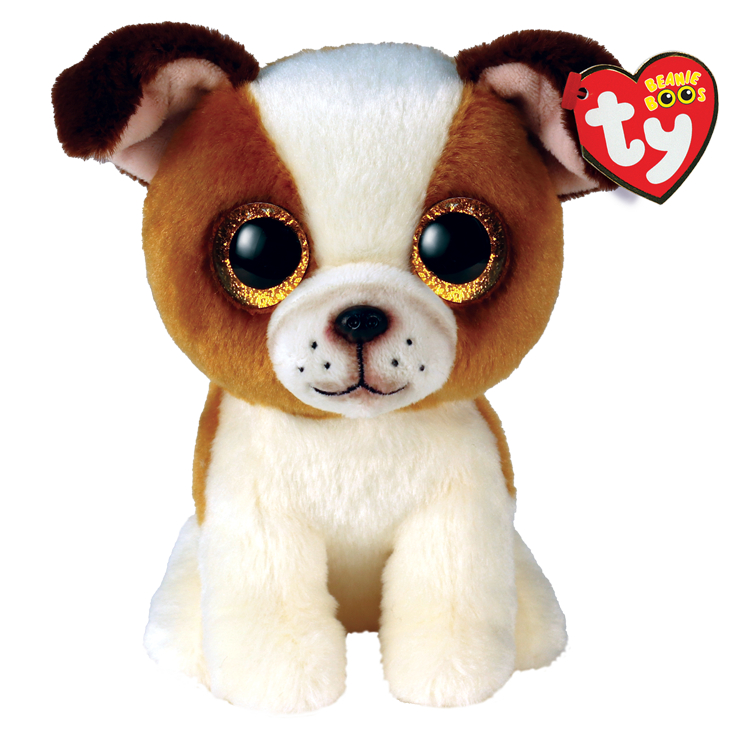 TY Hugo Dog Beanie Boo Soft Toy