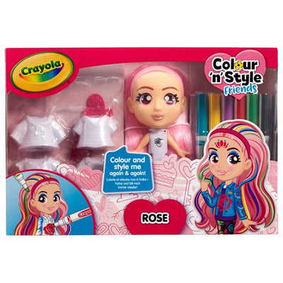 Crayola Colour N' Style Friends Rose