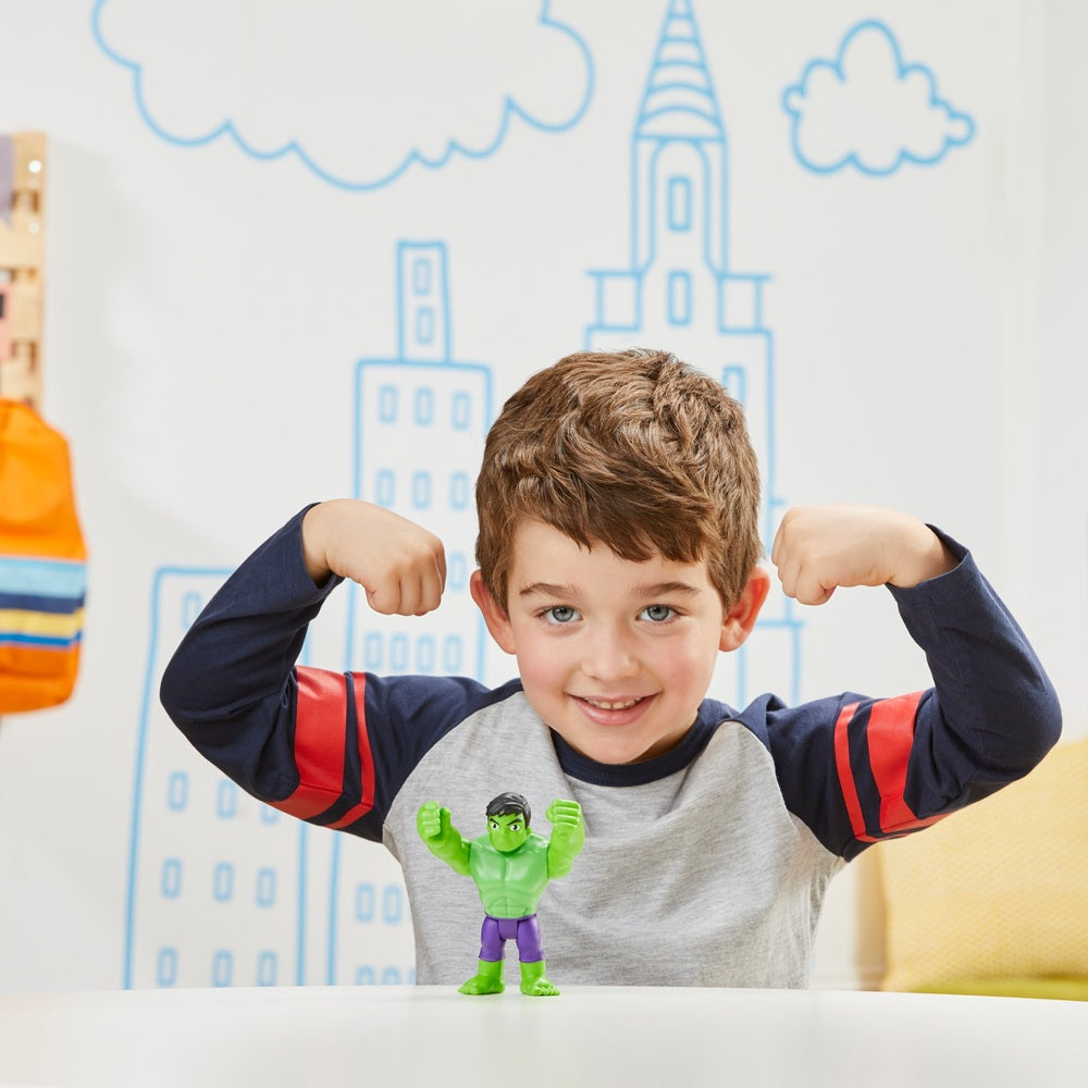 SpiderMan Spidey And His Amazing Friends Hulk Figure