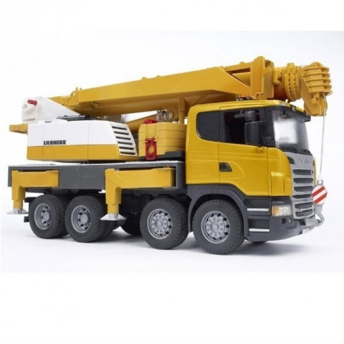 Bruder 03570 scania cheap liebherr crane truck