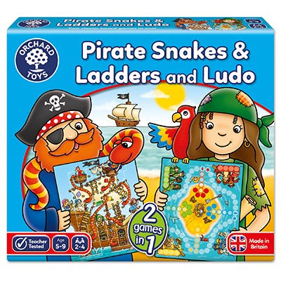 Orchard Toys Pirate Snakes And Ladders And Ludo