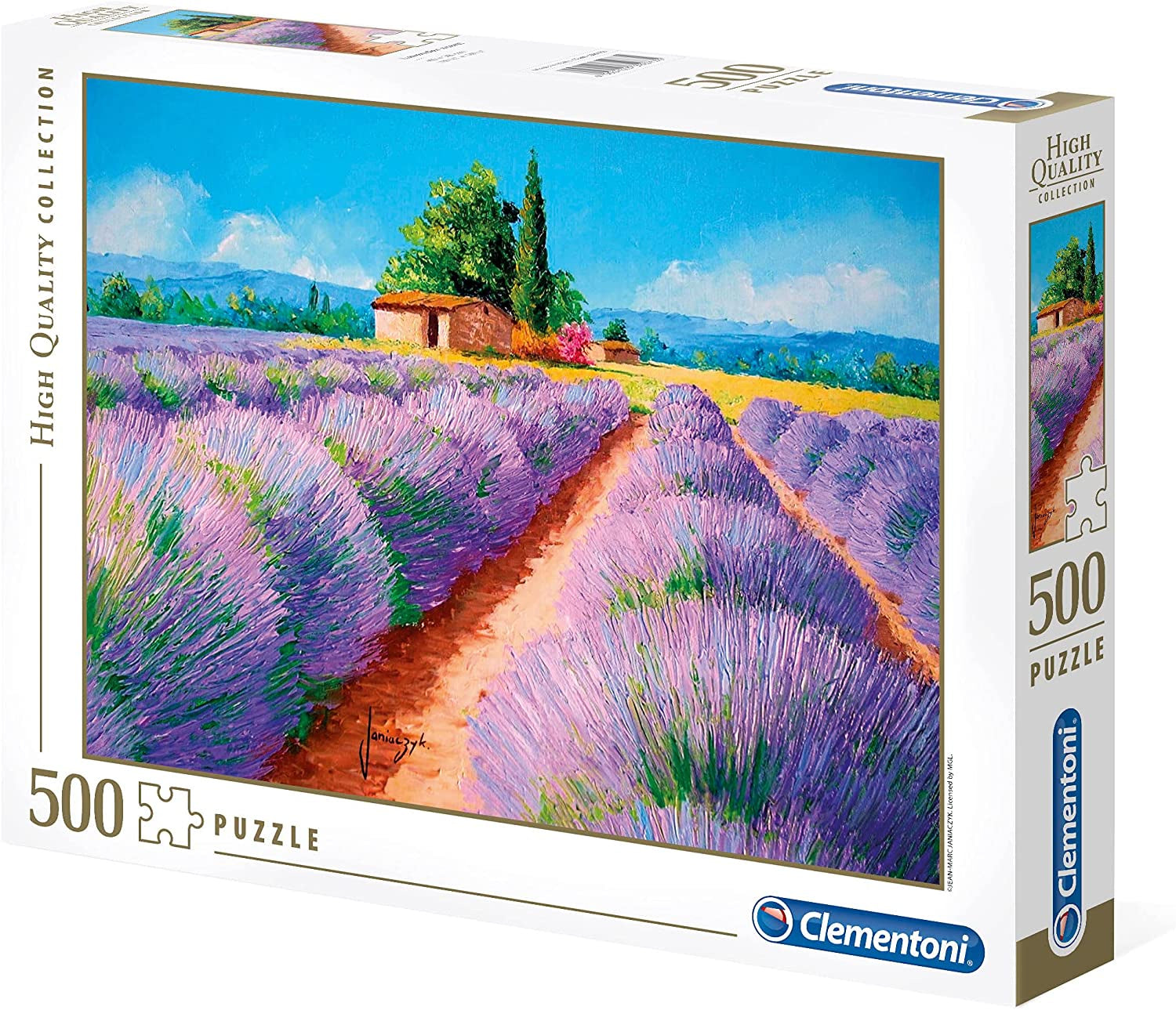 Clementoni Lavender Scent 500pc Jigsaw Puzzle
