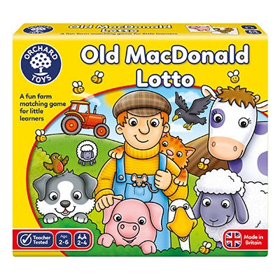 Orchard Toys Old MacDonald Lotto Farm Matching Game