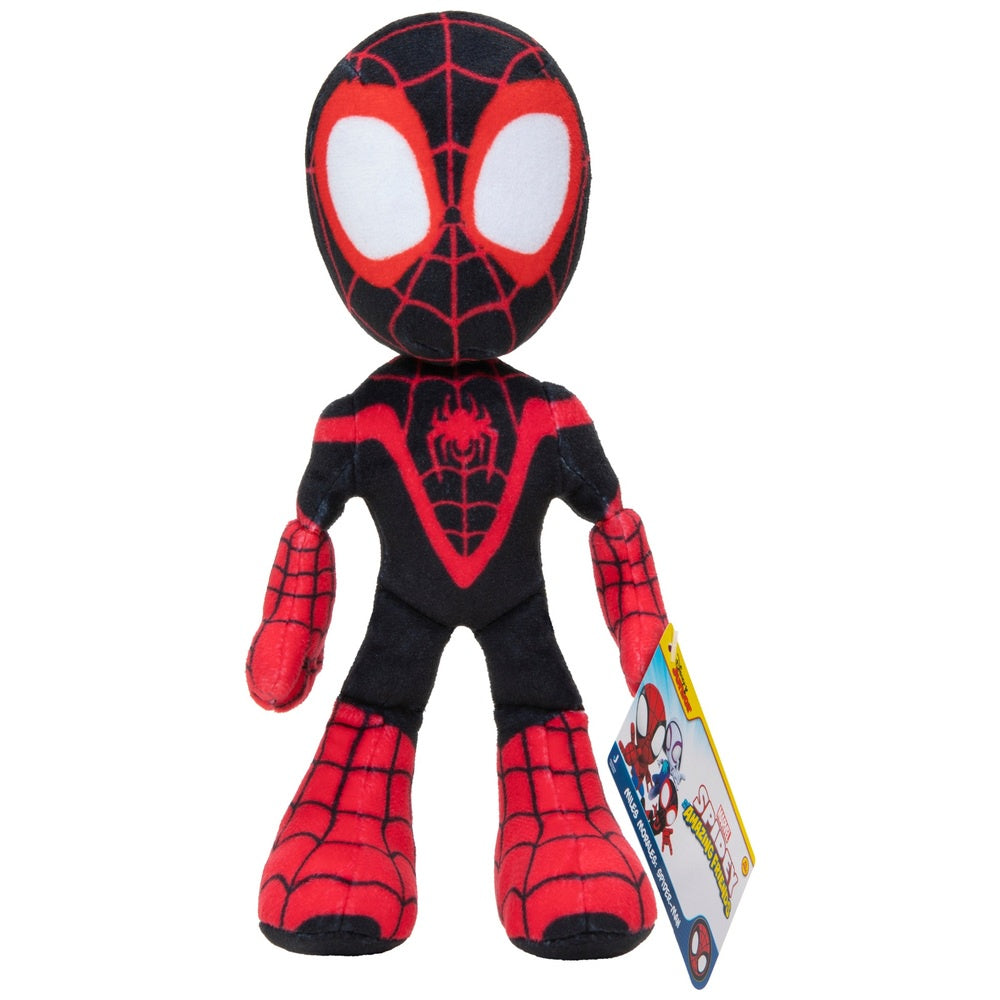 SpiderMan Spidey And His Amazing Friends 8" Soft Toy Miles Morales