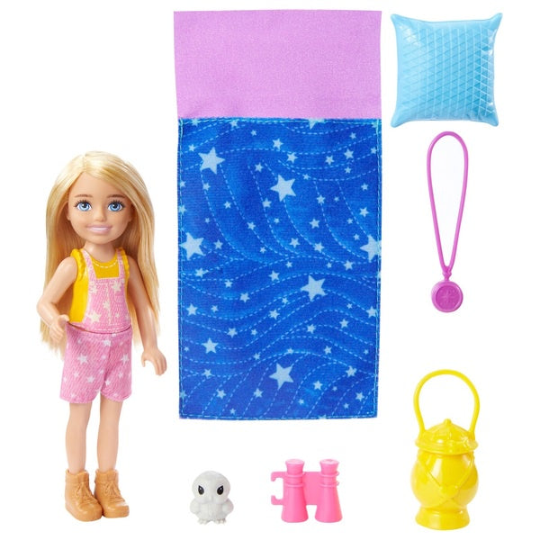 Barbie Chelsea Family Camping Doll And Accessories