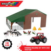 Farm Shed Playset With Case Tractor And Accessories