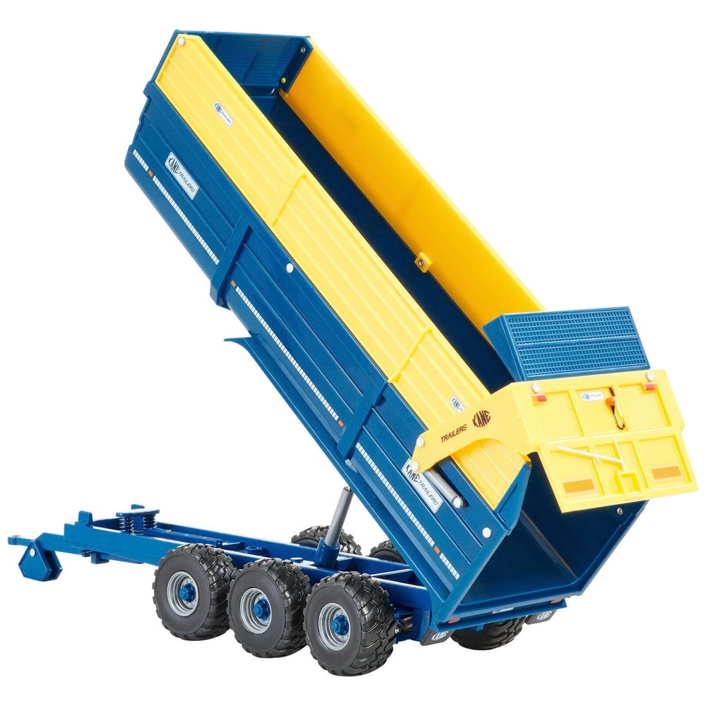 Britains Kane Tri Axle half Pipe Silage Trailer 1:32