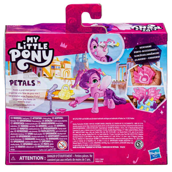 My Little Pony: A New Generation Movie Musical Star Princess Petals -  6-Inch Pony Toy that Plays Music for Kids 5 and Up - My Little Pony