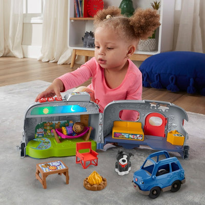 Fisher Price Little People Light Up Learning Camper