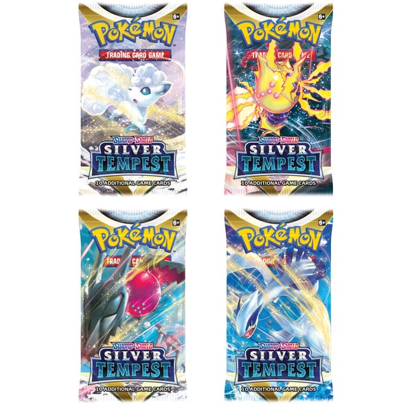 Pokemon Trading Card Sword And Shield Silver Tempest Booster Pack