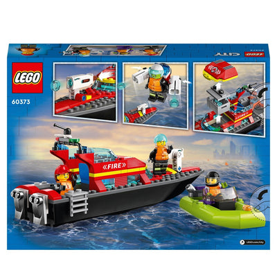 Lego City 60373 Fire Rescue Boat