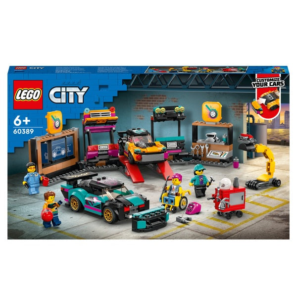 Lego City 60389 Custom Car Garage Mechanic Set