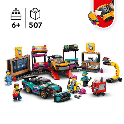 Lego City 60389 Custom Car Garage Mechanic Set