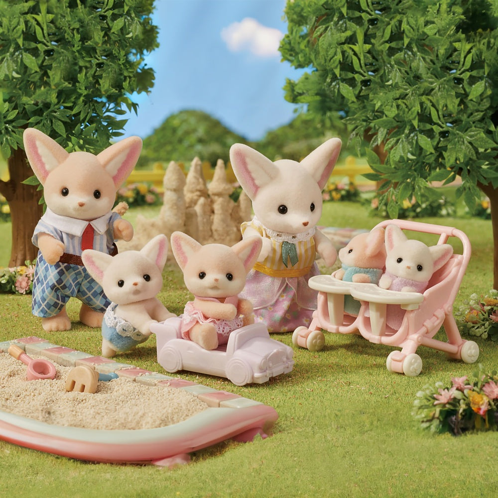 Sylvanian families fox store family