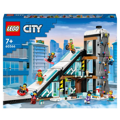 Lego City 60366 Winter Sport Ski And Climbing Centre