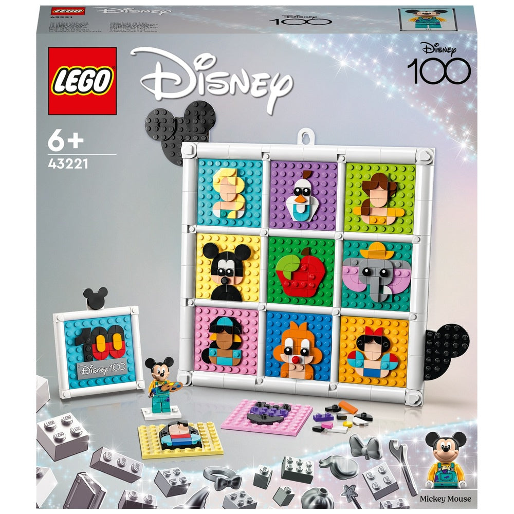 Lego Disney 43221 100 Years Of Disney Animation Icon Crafts Set