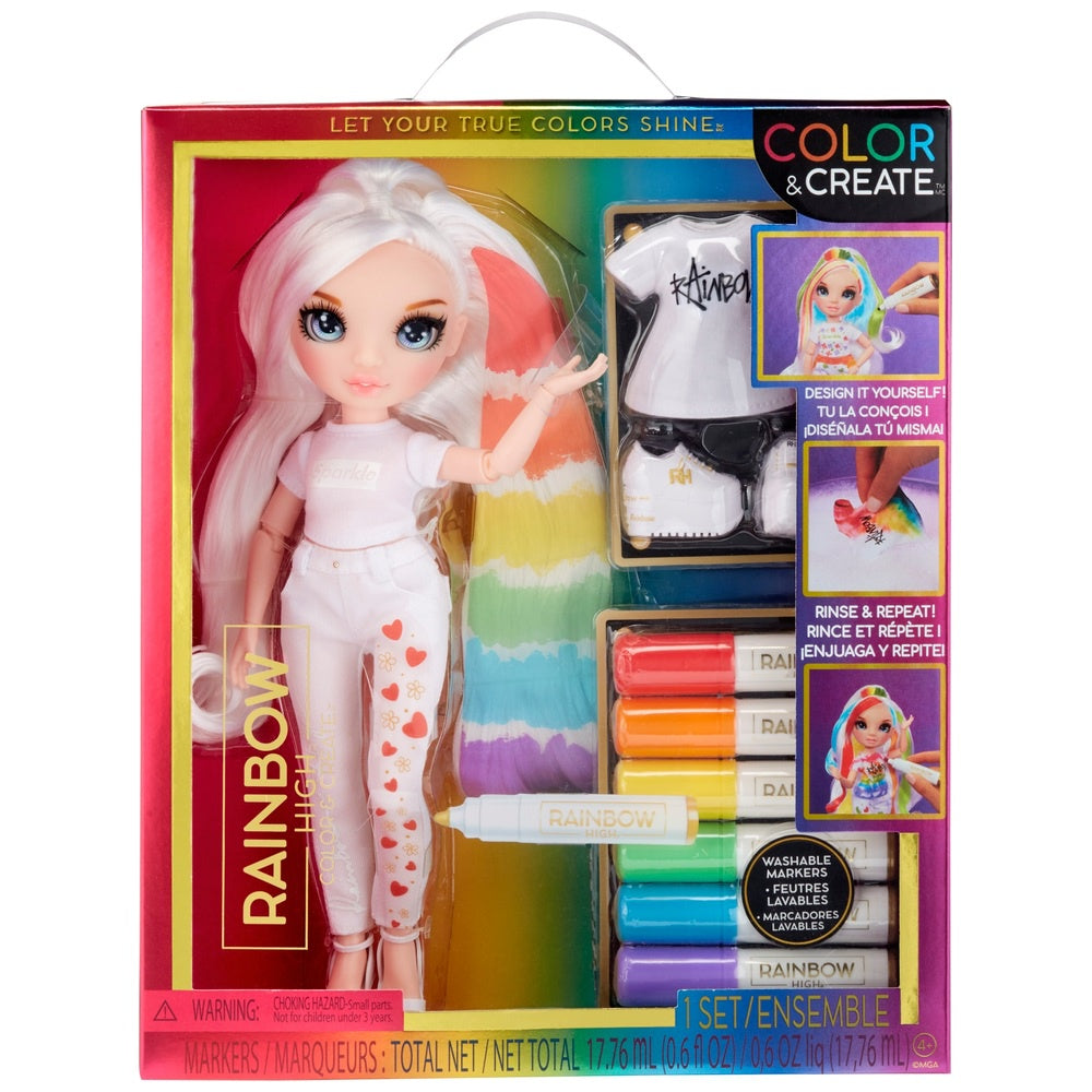 Rainbow High Colour And Create Fashion Doll