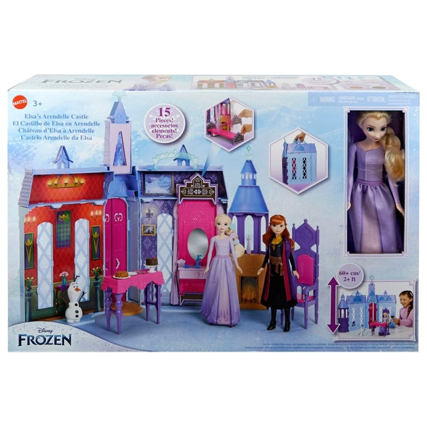 Disney Frozen Elsa's Arendelle Castle Playset And Doll