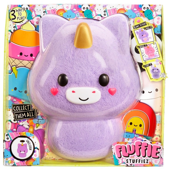 Fluffie Stuffiez Large Plush Soft Toy Unicorn