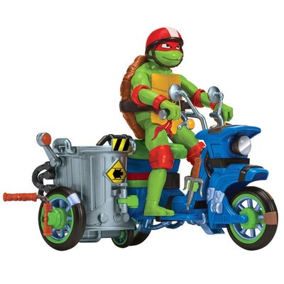 Teenage Mutant Ninja Turtles Battle Cycle With Raphael Figure